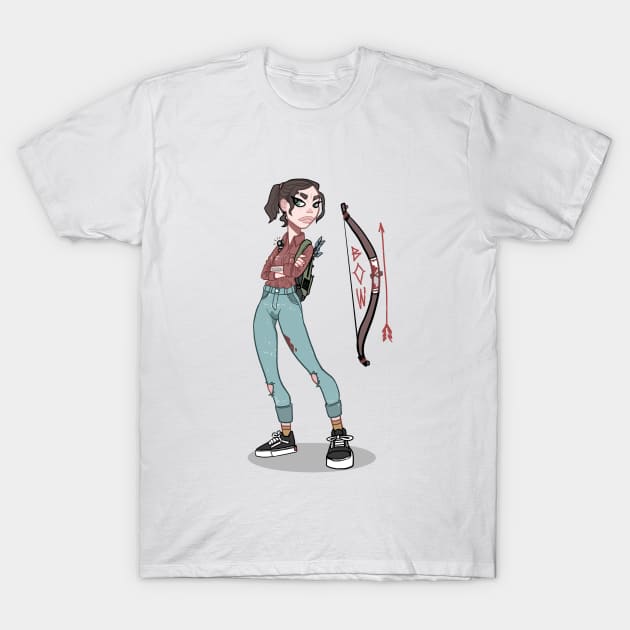 Ellie fan art T-Shirt by woolflone